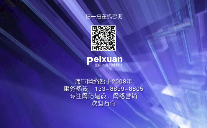 重慶沛宣網絡公司與你同創美好網絡世界